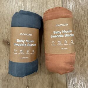 Mom Cozy baby muslin swaddles